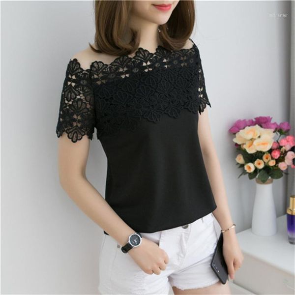 gowyimmes 2021 summer women off shoulder lace blouse sweety girl floral shirt lady short sleeve blusas basic pullovers pd255 women's bl, White
gowyimmes 2021 summer women off shoulder lace blouse sweety girl floral shirt lady short sleeve blusas basic pullovers pd255 women's bl, White