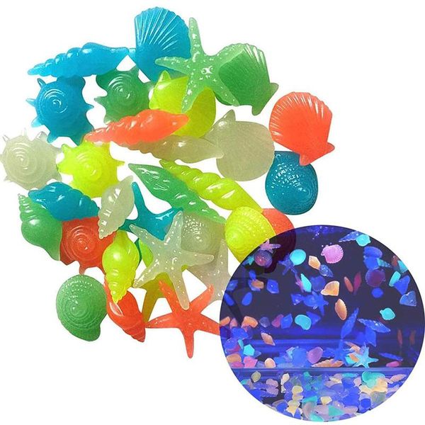garden decorations 100pcs colorful glow in the dark starfish conch shell luminous stones for plant decor aquarium fish tank walkway
garden decorations 100pcs colorful glow in the dark starfish conch shell luminous stones for plant decor aquarium fish tank walkway