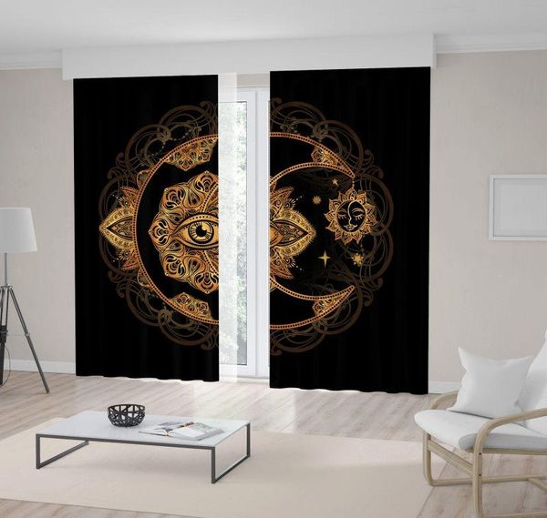 curtain & drapes mandala face eye in golden crescent moon and sun linear spiritual design floral artwork black yellow
curtain & drapes mandala face eye in golden crescent moon and sun linear spiritual design floral artwork black yellow
