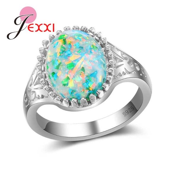 cluster rings fashion oval colorful green fire opal 925 silver gift classic ring for women party wedding bridal jewelry, Golden;silver
cluster rings fashion oval colorful green fire opal 925 silver gift classic ring for women party wedding bridal jewelry, Golden;silver