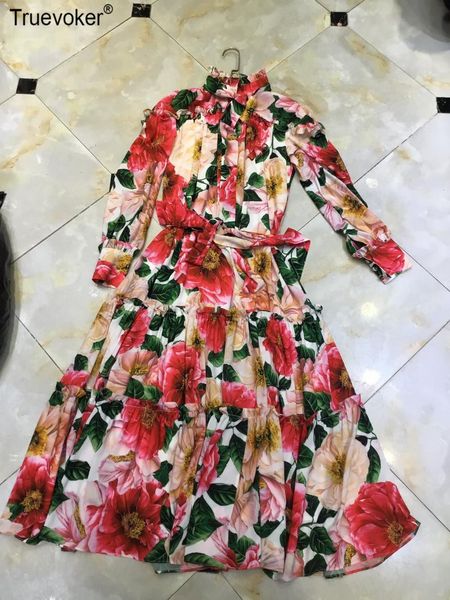 truevoker 2021 spring fashion promotion dress women's long sleeves red peony floral print mid calf length holiday robe casual dresses, Black;gray
truevoker 2021 spring fashion promotion dress women's long sleeves red peony floral print mid calf length holiday robe casual dresses, Black;gray