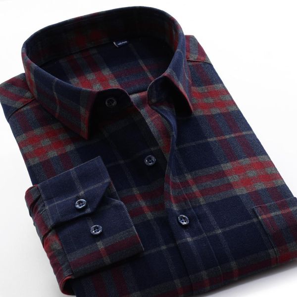 men's casual shirts thick plaid shirt classic style fashion loose long sleeved sanded male large size 7xl 8xl 9xl 10xl1 7gnx, White;black
men's casual shirts thick plaid shirt classic style fashion loose long sleeved sanded male large size 7xl 8xl 9xl 10xl1 7gnx, White;black