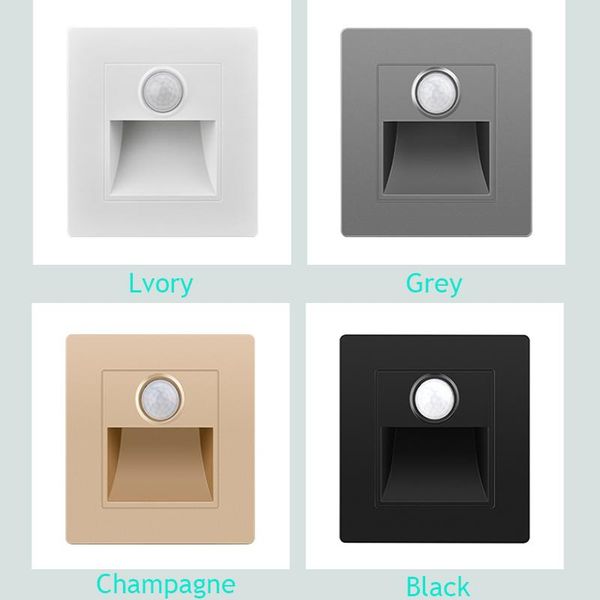 wall light with sensor intelligent lamp stair led step embedded for kitchen foyer corridor livingroom 86 box
wall light with sensor intelligent lamp stair led step embedded for kitchen foyer corridor livingroom 86 box