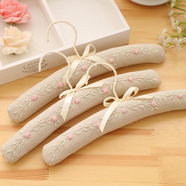 hangers & racks 31cm 3pcs/lot padded cloth baby non-slip children's hanger with hand embroidery clothing shop display
hangers & racks 31cm 3pcs/lot padded cloth baby non-slip children's hanger with hand embroidery clothing shop display