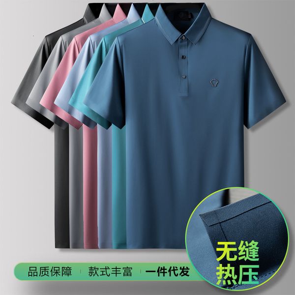 men's t shirts lapel short sleeve t-shirt summer elastic nylon ice silk solid color busins casual polo shirt, White;black
men's t shirts lapel short sleeve t-shirt summer elastic nylon ice silk solid color busins casual polo shirt, White;black