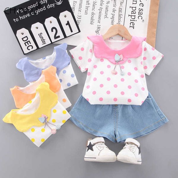 summer 2021 newborn infantil toddler kid baby boys baby girls polka dot short-sleeved denim shorts set clothes outfit x0902, White
summer 2021 newborn infantil toddler kid baby boys baby girls polka dot short-sleeved denim shorts set clothes outfit x0902, White