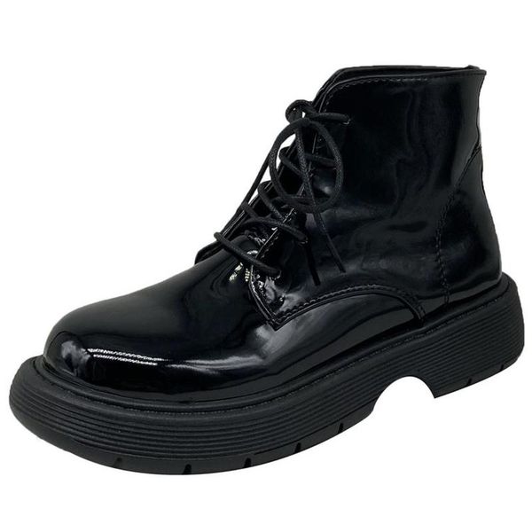 boots 2021 autumn leather ankle women cross-tied mid heel with shoes lace-up round toe pu black female
boots 2021 autumn leather ankle women cross-tied mid heel with shoes lace-up round toe pu black female