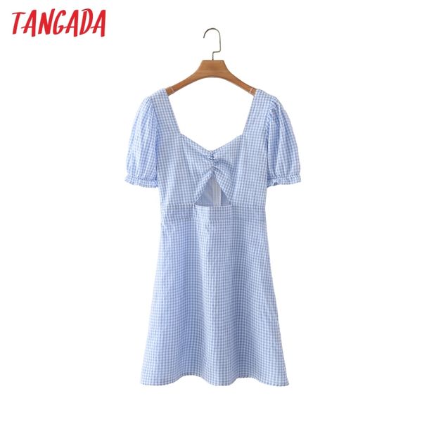 summer women blue plaid print beach puff short sleeve ladies mini dress vestidos 2m153 210416, Black;gray
summer women blue plaid print beach puff short sleeve ladies mini dress vestidos 2m153 210416, Black;gray