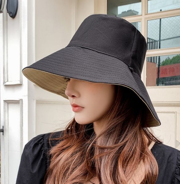 fisherman's hat basin japanese sunscreen double side big brim sunshade for women in summer, Blue;gray
fisherman's hat basin japanese sunscreen double side big brim sunshade for women in summer, Blue;gray