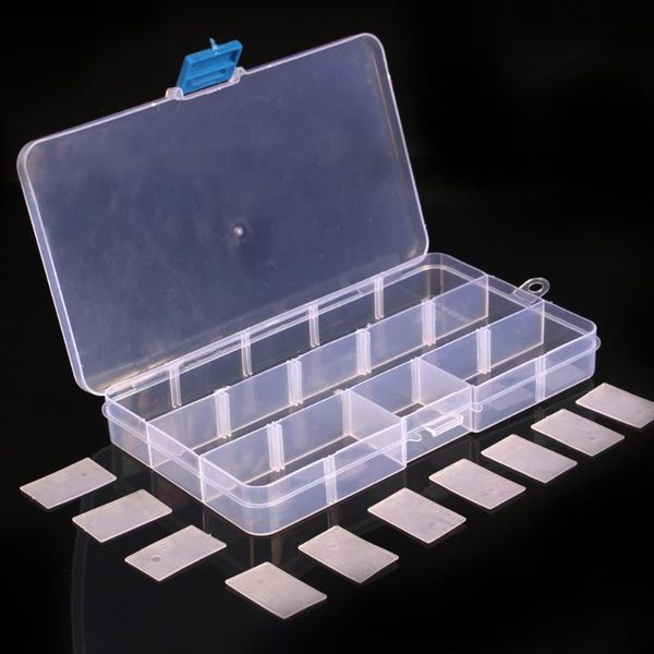 fishing accessories double layer tackle box 10/15/24 slots compartments bait lure hook plastic storage case organizer
fishing accessories double layer tackle box 10/15/24 slots compartments bait lure hook plastic storage case organizer