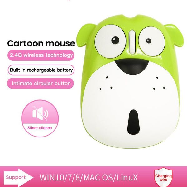 selling 2.4g wireless mouse power saving king mute rechargeable cute animal puppy charging mice
selling 2.4g wireless mouse power saving king mute rechargeable cute animal puppy charging mice