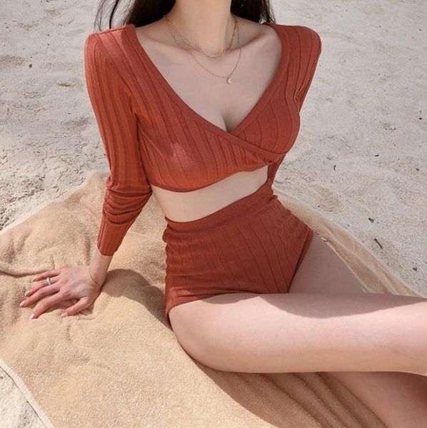 women's swimsuit swimwear swimming suit women two pieces push up 2021 split high waisted korean ins long sleeve sun screen one-piece su
women's swimsuit swimwear swimming suit women two pieces push up 2021 split high waisted korean ins long sleeve sun screen one-piece su