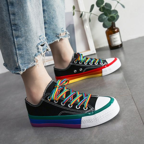 women canvas shoes new fashion candy color casual shoes spring/autumn female platform walking sports shoes ladies rainbow
women canvas shoes new fashion candy color casual shoes spring/autumn female platform walking sports shoes ladies rainbow