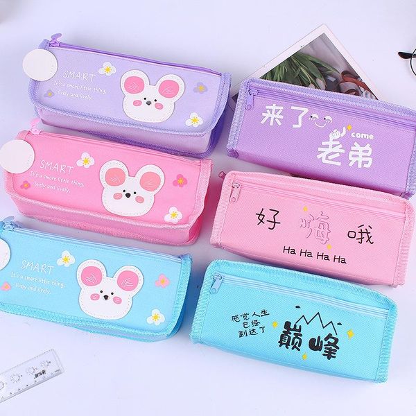 pencil bags creative cartoon stationery box cute animal large capacity case leather studen pouch bag back to school supplies
pencil bags creative cartoon stationery box cute animal large capacity case leather studen pouch bag back to school supplies