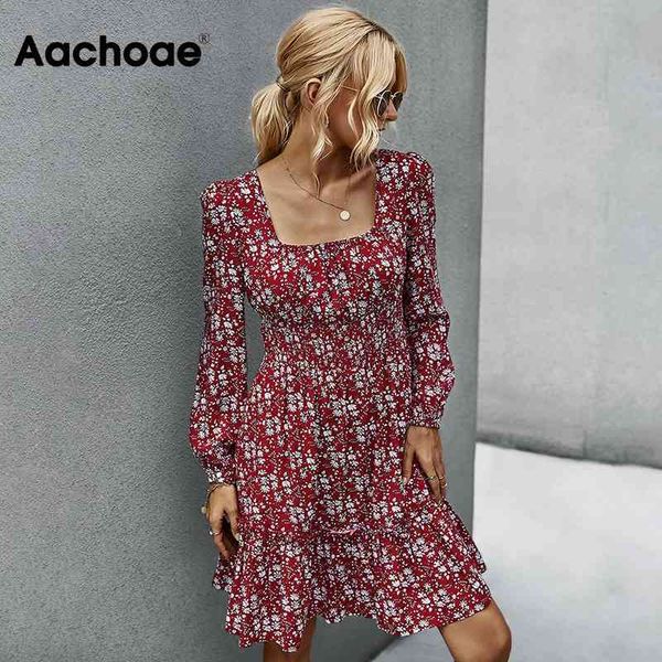chic women a-line printed mini dresses spring long sleeve elegant party square collar ladies retro dress 210413, Black;gray
chic women a-line printed mini dresses spring long sleeve elegant party square collar ladies retro dress 210413, Black;gray