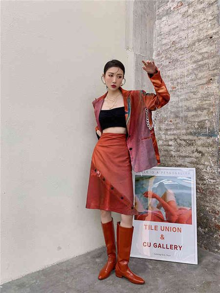 women's suits & blazers cheerart sunset gradient high fashion women coat and jacket for womens fall suit luxury designer clothing fp2c, White;black
women's suits & blazers cheerart sunset gradient high fashion women coat and jacket for womens fall suit luxury designer clothing fp2c, White;black