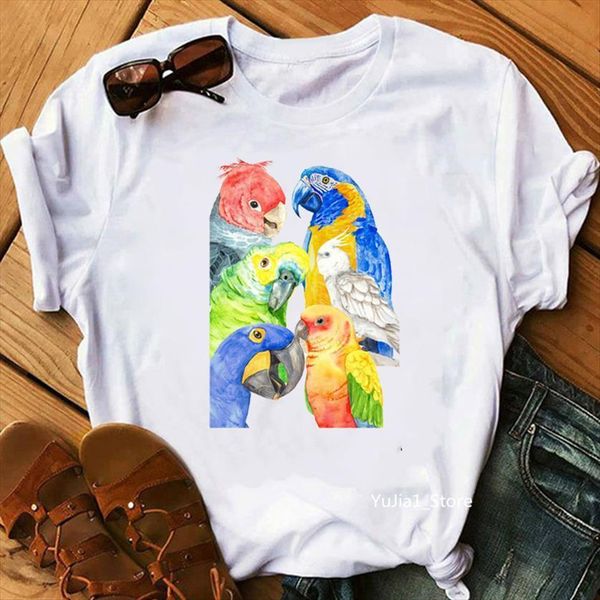 rainbow watercolor birds cockatiel womens parrot clothes funny vogue female harajuku kawaii, White
rainbow watercolor birds cockatiel womens parrot clothes funny vogue female harajuku kawaii, White
