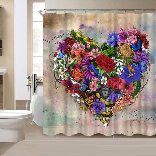 shower curtains love curtain romantic flower heart polyester fabric bathroom decor with 12 hooks
shower curtains love curtain romantic flower heart polyester fabric bathroom decor with 12 hooks