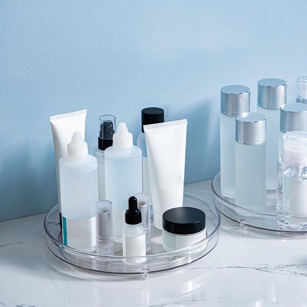 kitchen condiment 360 degrees rotating storage tray spice rack turntable for bathroom room cosmetics organizer & organization 
kitchen condiment 360 degrees rotating storage tray spice rack turntable for bathroom room cosmetics organizer & organization