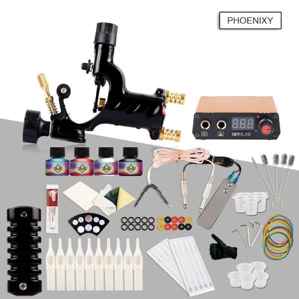 complete tattoo kit beginner starter kits rotary machines guns 10 sets power supply needles ink1
complete tattoo kit beginner starter kits rotary machines guns 10 sets power supply needles ink1