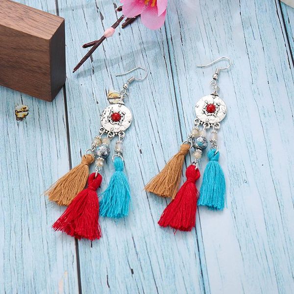 hoop & huggie vintage disc earrings europe and america exaggerate exotic style tassel female bohemian folk, Golden;silver
hoop & huggie vintage disc earrings europe and america exaggerate exotic style tassel female bohemian folk, Golden;silver