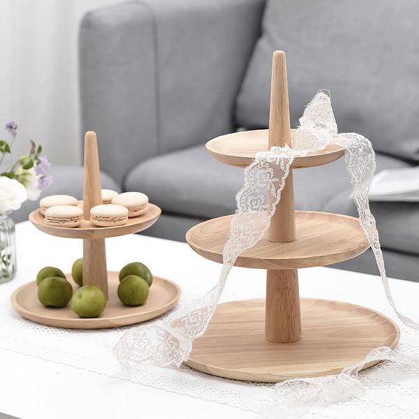 dishes & plates wood cake plate snack storage trayserving platter three-layer el buffet multilayer fruit solid shelf
dishes & plates wood cake plate snack storage trayserving platter three-layer el buffet multilayer fruit solid shelf