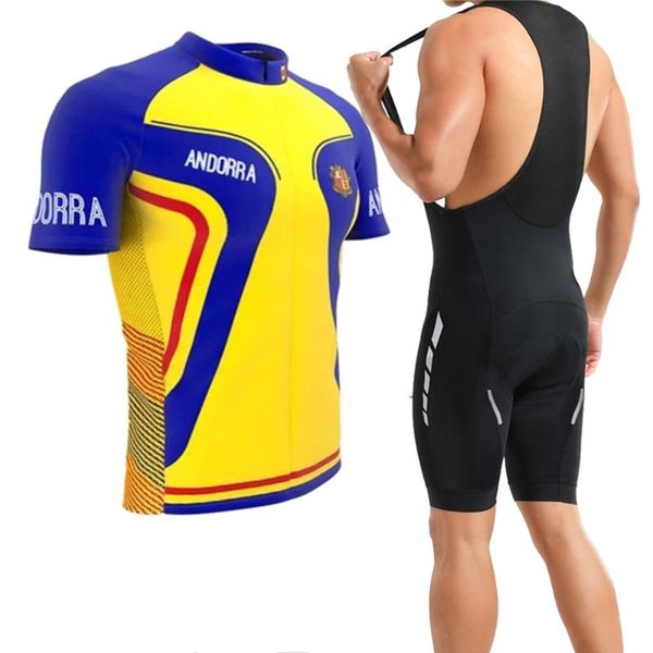 racing sets classic andorra summer men's cycling jersey set retro short sleeve bicycle mountain sports wear bike clothing, Black;blue
racing sets classic andorra summer men's cycling jersey set retro short sleeve bicycle mountain sports wear bike clothing, Black;blue