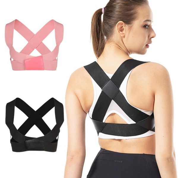 adjustable posture corrector spine orthosis polyester fiber back support kyphosis correction for adults de postura, Black;blue
adjustable posture corrector spine orthosis polyester fiber back support kyphosis correction for adults de postura, Black;blue
