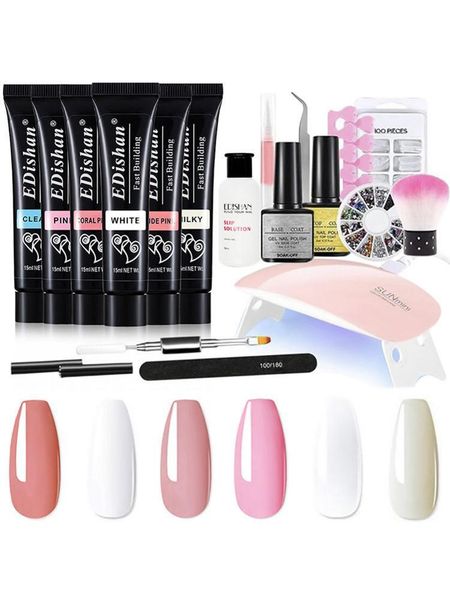 nail art kits gel set support quick extension glue potherapy crystal drill brush tweezers double head pen
nail art kits gel set support quick extension glue potherapy crystal drill brush tweezers double head pen