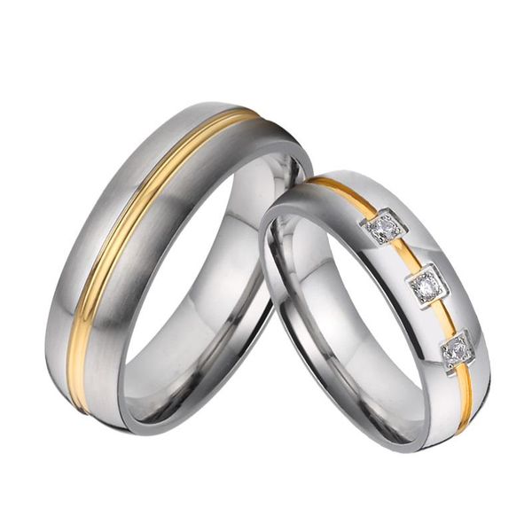 wedding rings love alliance promise for couples his and hers marriage titanium stainless steel ring men, Slivery;golden
wedding rings love alliance promise for couples his and hers marriage titanium stainless steel ring men, Slivery;golden
