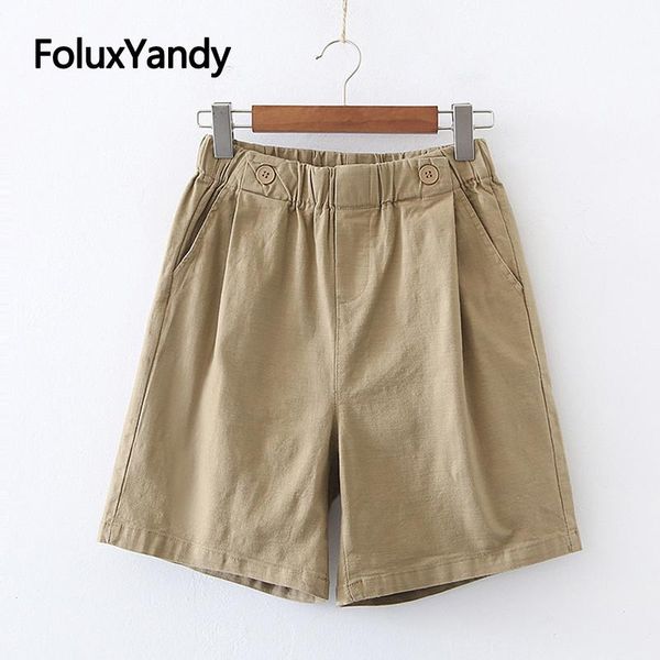 women's shorts casual women high waist loose cotton plus size summer khaki beige black kkfy5590, White;black
women's shorts casual women high waist loose cotton plus size summer khaki beige black kkfy5590, White;black