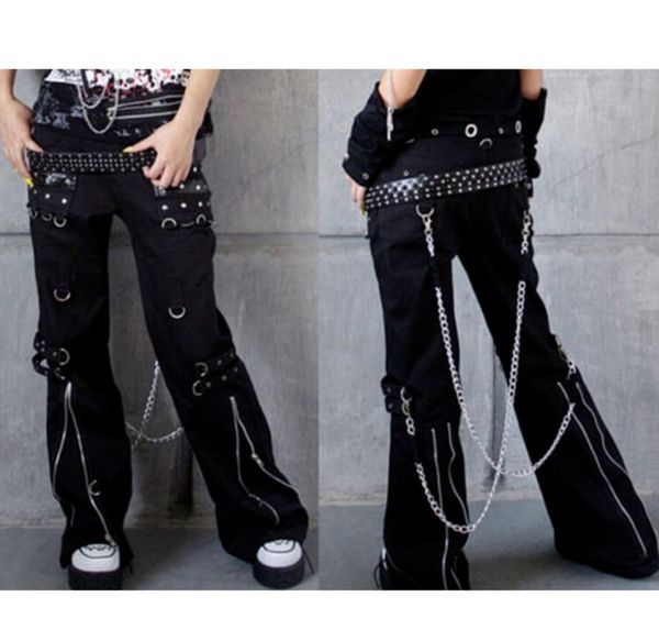 women's pants & capris fashion mens dance clubwear punk harem hip hop gothic chains trousers 2021 street, Black;white
women's pants & capris fashion mens dance clubwear punk harem hip hop gothic chains trousers 2021 street, Black;white