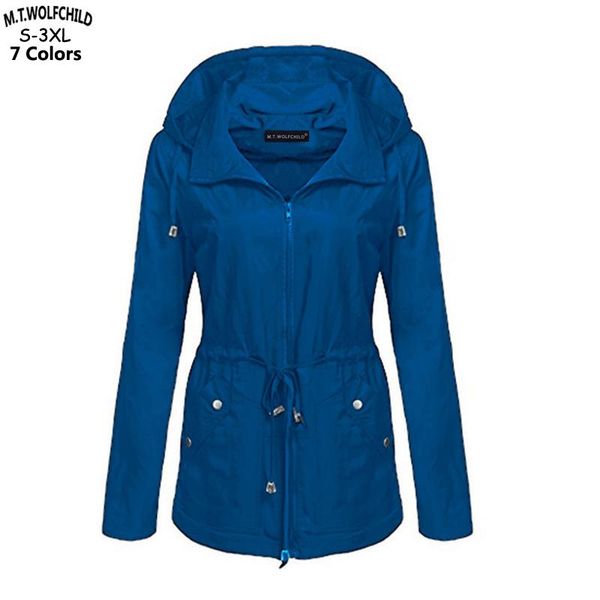 women's trench coats 2021 spring and autumn fashion women waterproof coat medium long casual hooded female slim lady loose outerwear, Tan;black
women's trench coats 2021 spring and autumn fashion women waterproof coat medium long casual hooded female slim lady loose outerwear, Tan;black