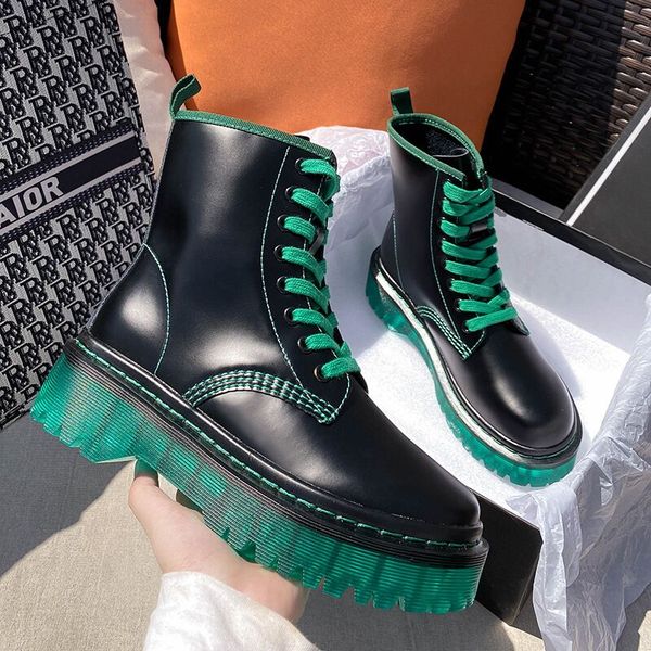 martens boots womens genuine leather boots candy colors martin boots womens motorcycle chelsea womens shoes, Black
martens boots womens genuine leather boots candy colors martin boots womens motorcycle chelsea womens shoes, Black