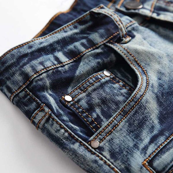 shorts bikers slim fit vintage denim summer men retro ripped jeans plus size 28-42, Blue
shorts bikers slim fit vintage denim summer men retro ripped jeans plus size 28-42, Blue