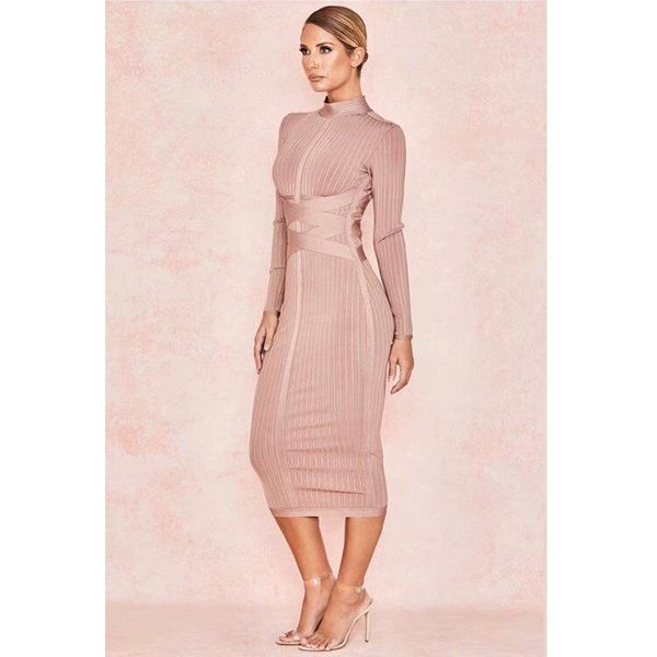casual dresses deive teger spring solid bandage dress women turtleneck party vestidos long sleeve midi club 8229, Black;gray
casual dresses deive teger spring solid bandage dress women turtleneck party vestidos long sleeve midi club 8229, Black;gray
