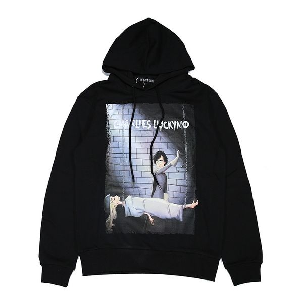 2020 tide br autumn winter men's and women's same fashion magician princess digital printing pullover, Black
2020 tide br autumn winter men's and women's same fashion magician princess digital printing pullover, Black