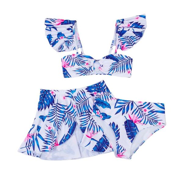 one-piece suits women's flower leaves printing bikini short sleeve briefs skirt swimsuit classic bare midriff three-pieces set
one-piece suits women's flower leaves printing bikini short sleeve briefs skirt swimsuit classic bare midriff three-pieces set