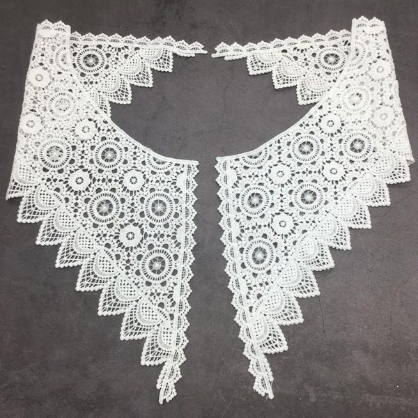 ribbon collar cotton embroidery hollowed-out perforated lace pair neckline applique for sewing accessories, Pink;blue
ribbon collar cotton embroidery hollowed-out perforated lace pair neckline applique for sewing accessories, Pink;blue