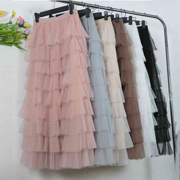 skirts candy multi-layer tiered ankle length tulle mesh cakee layered high waisted long skirts, Black
skirts candy multi-layer tiered ankle length tulle mesh cakee layered high waisted long skirts, Black