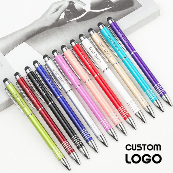 ballpoint pens custom logo metal touch screen stylus engravable text color signature student gifts office school supplies, Blue;orange
ballpoint pens custom logo metal touch screen stylus engravable text color signature student gifts office school supplies, Blue;orange