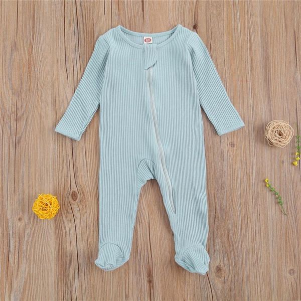 jumpsuits baby spring autumn clothing born infant boy girls zipper solid color long sleeve romper knitted ribbed outfits, Blue
jumpsuits baby spring autumn clothing born infant boy girls zipper solid color long sleeve romper knitted ribbed outfits, Blue