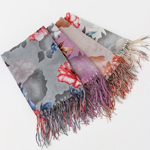 scarves 2021 fashion lotus floral tassel viscose shawl scarf lady wrap pashmina stole bufandas mujer muslim hijab 195*65cm, Blue;gray
scarves 2021 fashion lotus floral tassel viscose shawl scarf lady wrap pashmina stole bufandas mujer muslim hijab 195*65cm, Blue;gray