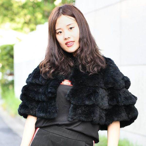 scarves cx-b-19 2021 real women fashion style knitted shawl ladies fur cape, Blue;gray
scarves cx-b-19 2021 real women fashion style knitted shawl ladies fur cape, Blue;gray
