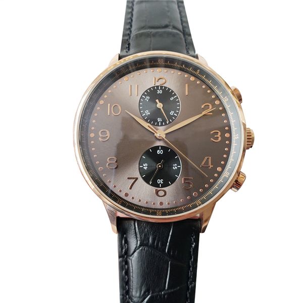 men casual luxury watch leather strap waterproof mechanical watches fashion 44mm big dial sports wristwatches, Slivery;brown
men casual luxury watch leather strap waterproof mechanical watches fashion 44mm big dial sports wristwatches, Slivery;brown