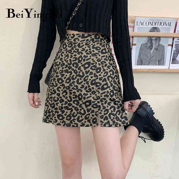 women's skirts leopard slim fashion high waist a line mini skirt female vintage casual split club jupe femme 210427, Black
women's skirts leopard slim fashion high waist a line mini skirt female vintage casual split club jupe femme 210427, Black