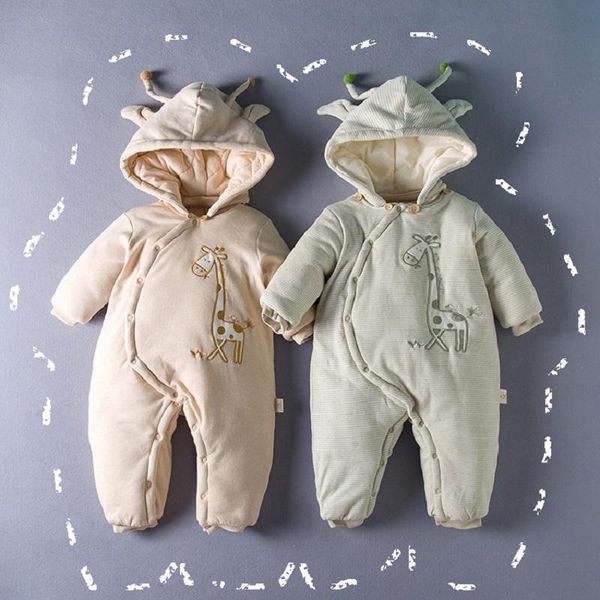jumpsuits born rompers winter organic cotton infant hooded jumpsuit long sleeve thicken warm baby girls boy outdoor sport clothes 0-24m, Blue
jumpsuits born rompers winter organic cotton infant hooded jumpsuit long sleeve thicken warm baby girls boy outdoor sport clothes 0-24m, Blue