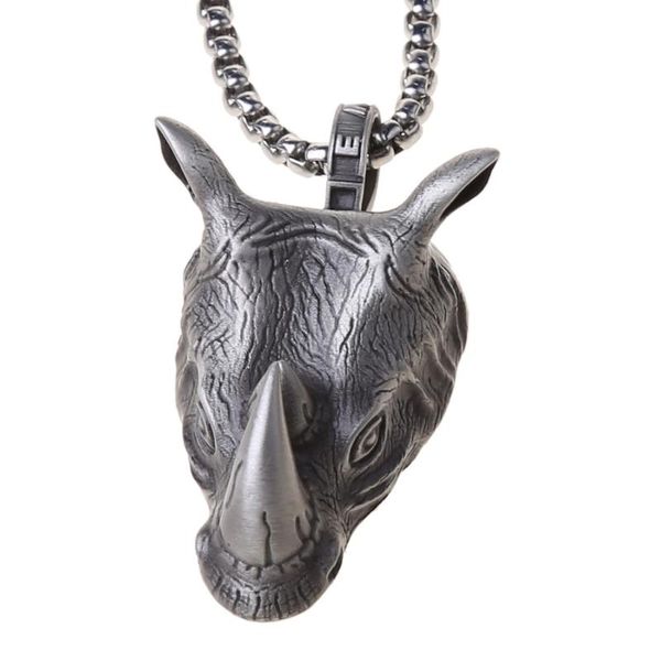 pendant necklaces vintage norse rhinoceros necklace punk rock animal rhino head drop, Silver
pendant necklaces vintage norse rhinoceros necklace punk rock animal rhino head drop, Silver