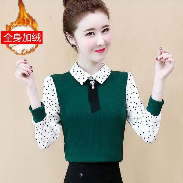 autumn chiffon shirt women's long-sleeved fake two-piece blouse women blusas ropa de mujer blouses & shirts, White
autumn chiffon shirt women's long-sleeved fake two-piece blouse women blusas ropa de mujer blouses & shirts, White