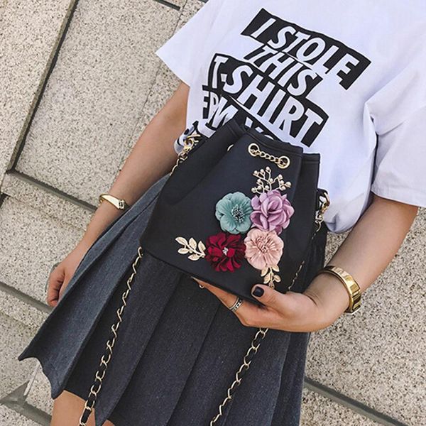 shoulder bags handmade flowers bucket mini with chain drawstring small cross body pearl leaves decals
shoulder bags handmade flowers bucket mini with chain drawstring small cross body pearl leaves decals